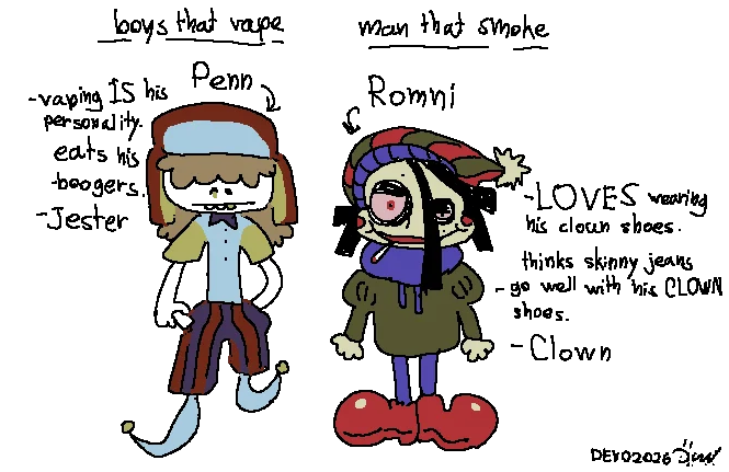 Devo .commissions closed. tweet media