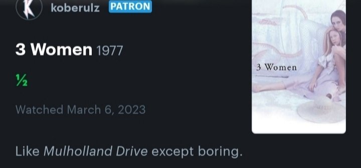 m1lkeyedmender's tweet photo. Half star reviews of my letterboxd top 4 https://t.co/TJ7rT5410z