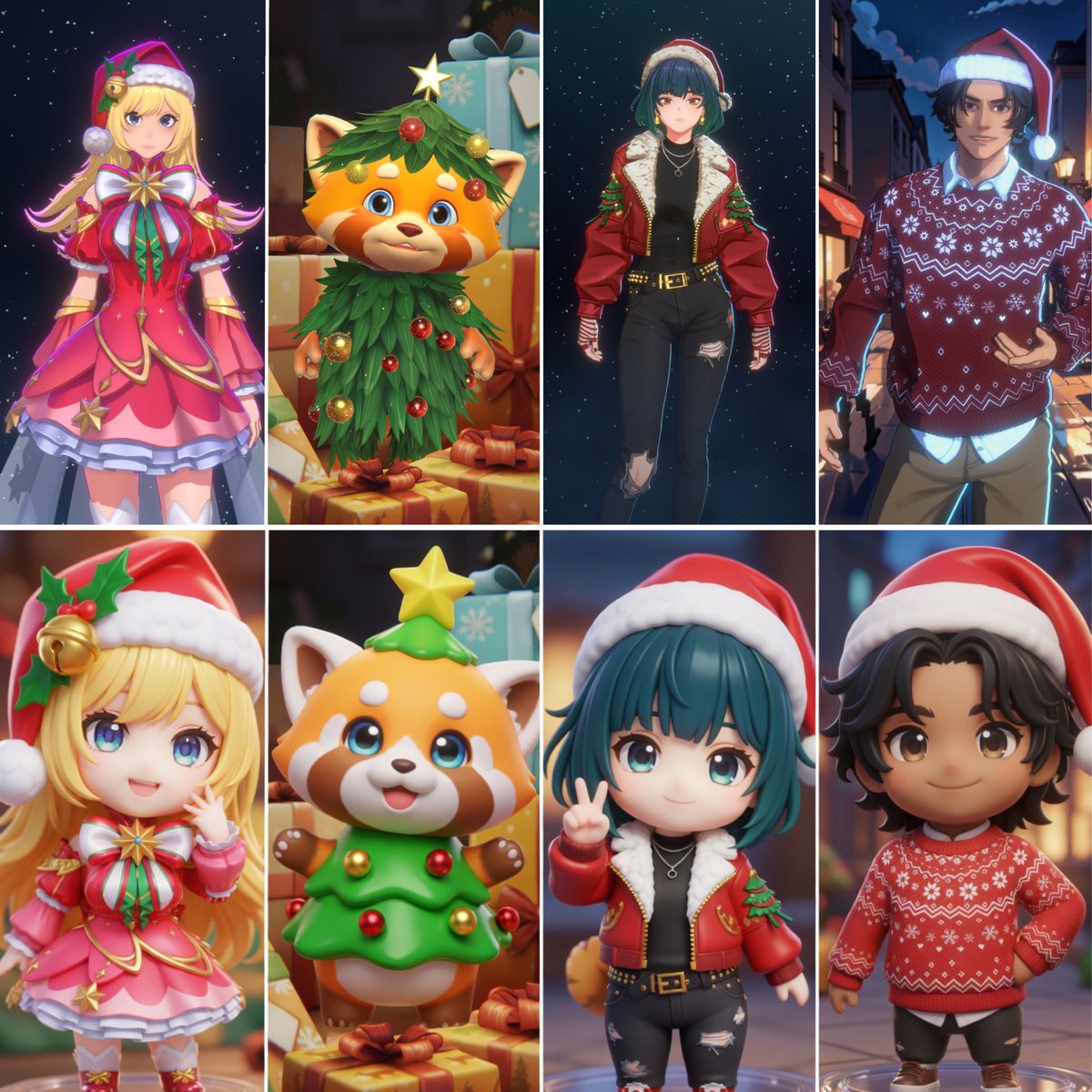 XFreeze's tweet photo. Grok Companions looking Cute in “Chibi” 🥰 https://t.co/tBYw7Xt7u5