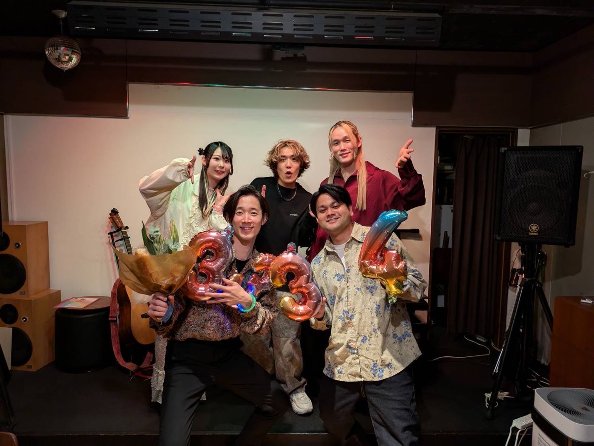 ローハイの今年初LIVE✨
ありがとうございました♪
次回は5/5お楽しみに✨