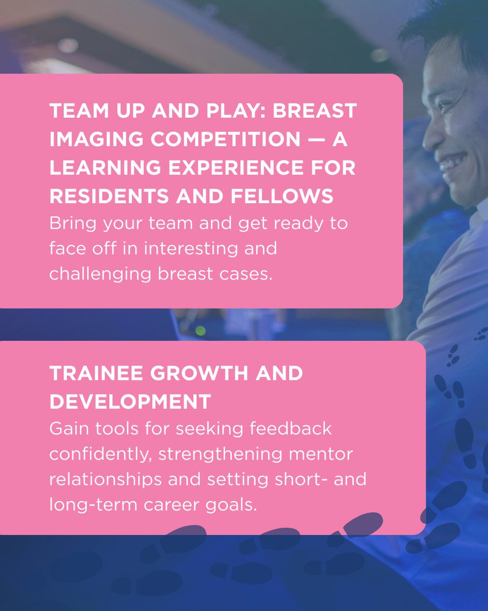 BreastImaging's tweet image. Whether you’re a resident, fellow or early career physician, the 2026 SBI Breast Imaging Symposium offers programming designed specifically for where you are — and where you’re going.

Register now!
sbi-online.pulse.ly/gx56ayu3g8

#SBI2026 #BreastImaging #CareerDevelopment
