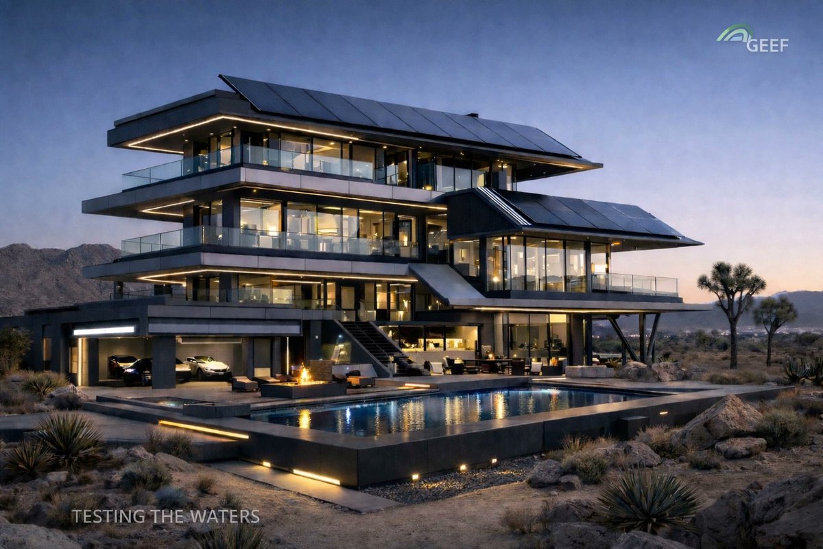 GreenEnergyPPM's tweet image. Designed for energy self-sufficiency. Bulletproof homes. ⚡️🏡

Invest in the future: before it’s built. Join: greenenergyfundinvest.com

#GreenEnergy #FutureLiving #Investment

---
High risk. Loss of entire investment possible. No public market. Review materials at link.