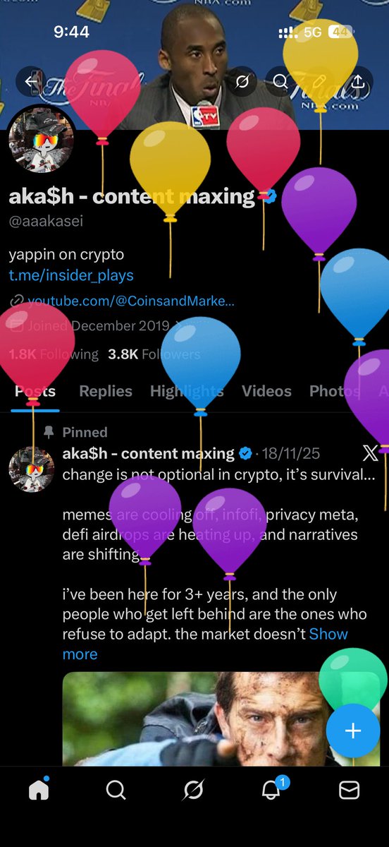 aka$h - content maxing tweet media