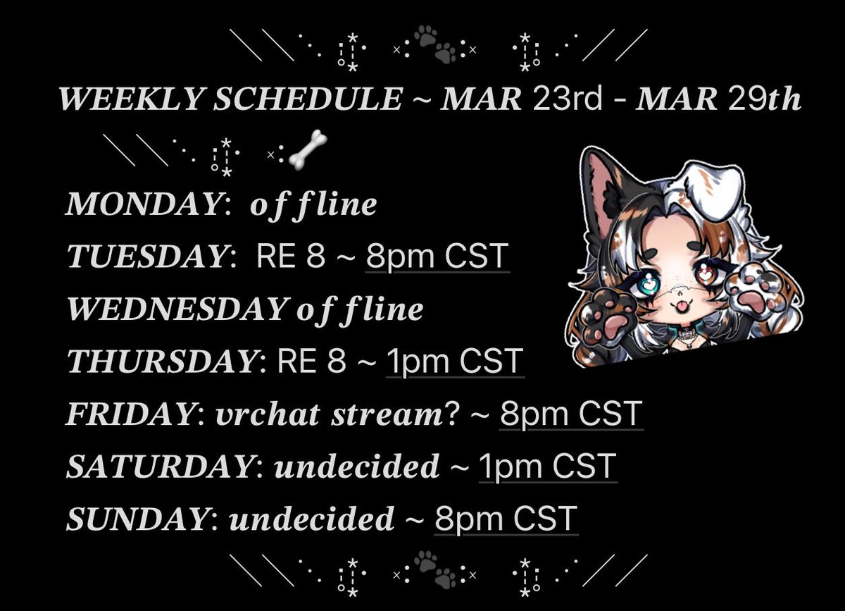 Cinny Dawg 🐾🦴【VRawr】 tweet media