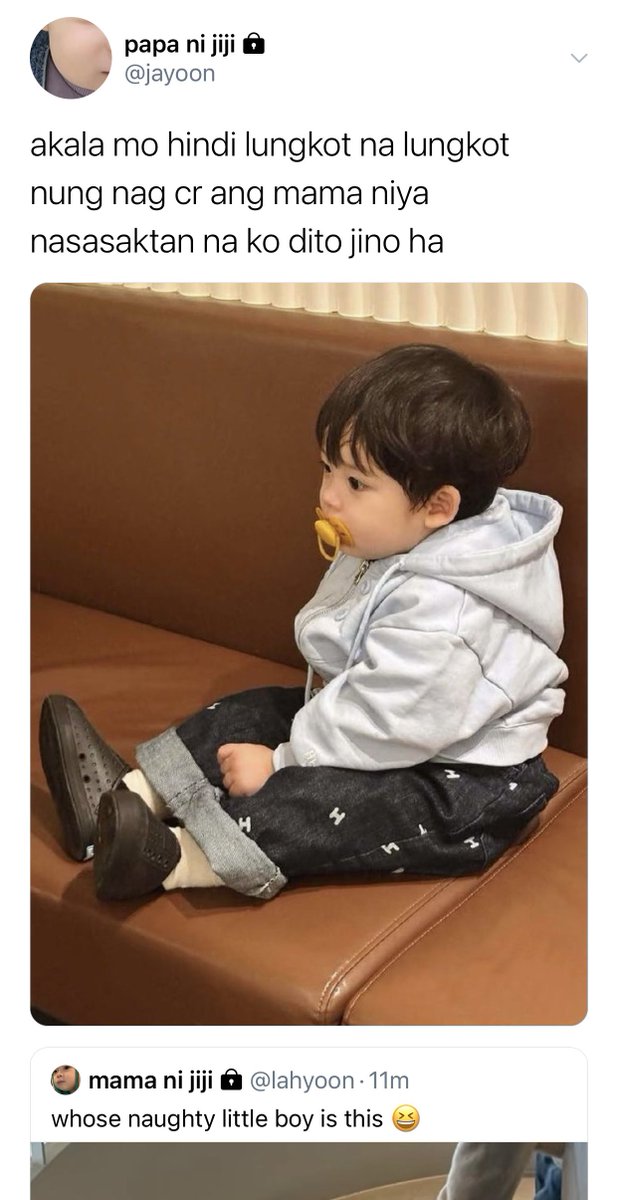 coupchuya's tweet photo. #yoonhong gusto ko talaga yung pati anak pinapatulan sa selos https://t.co/uf0cO0vxo2