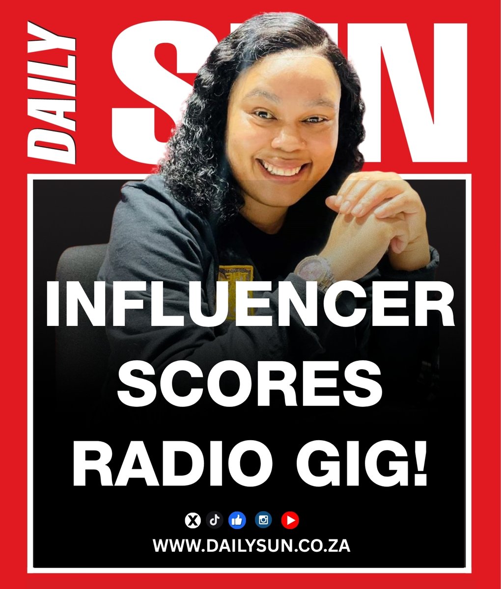 dailysunsa's tweet photo. A star is born! π Port Alfred's very own Thotho Qaka has joined the Umhlobo Wenene FM family. She will host the late-night show starting this April. π»π₯ #ThothoQaka #UmhloboWeneneFM #RadioChanges https://t.co/IUjFYyF11I