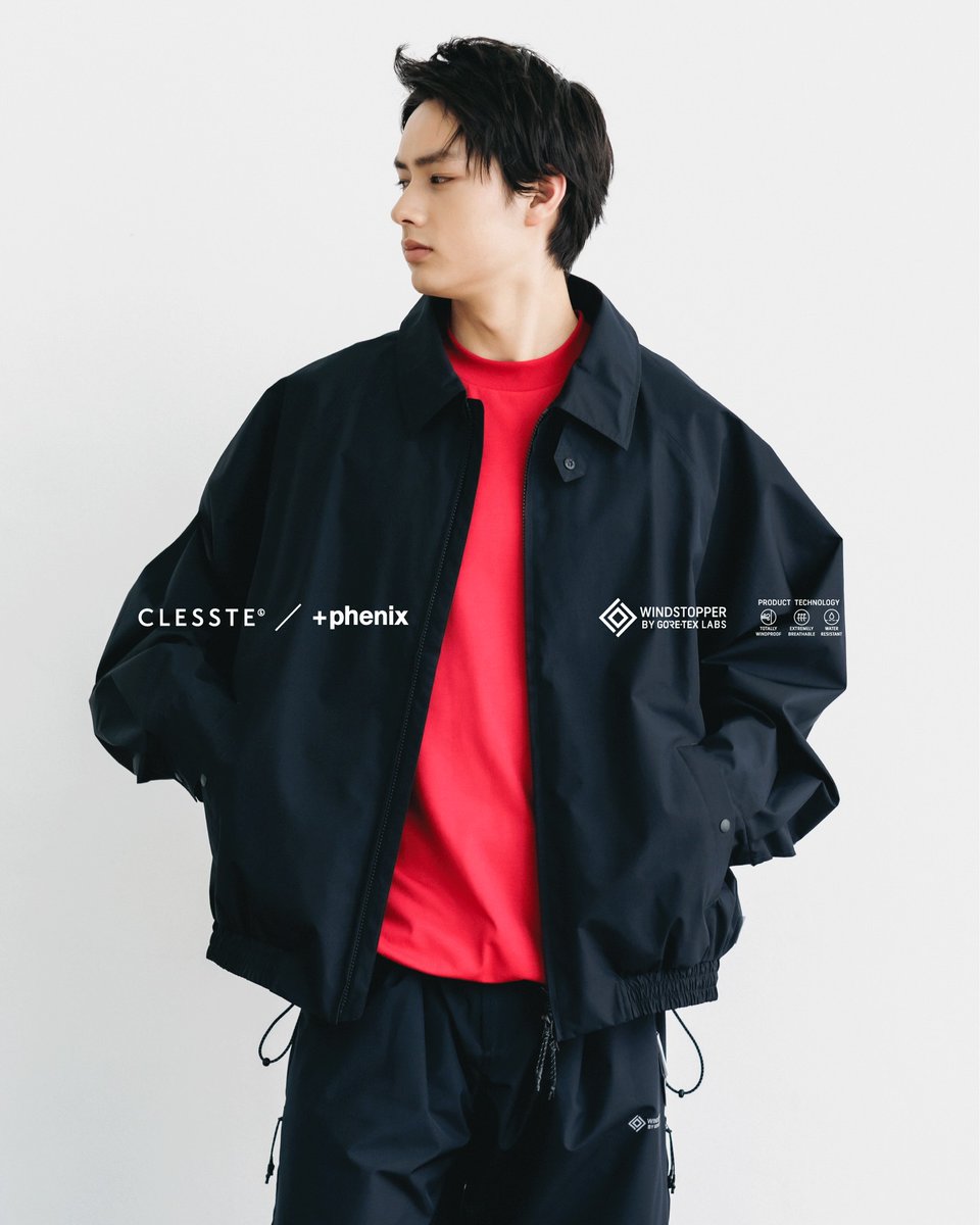 CLESSTE × Plus Phenix 2026 SS 別注 “WINDSTOPPER by GORE-TEX LABS