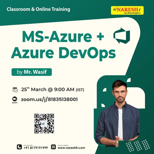 PrassannaPr's tweet photo. 🔗 𝐑𝐞𝐠𝐢𝐬𝐭𝐞𝐫 𝐍o𝐰 𝐅𝐑𝐄𝐄: https://t.co/losCxD4FBR
.
 ✍️ 𝐑𝐞𝐠𝐢𝐬𝐭𝐞𝐫 𝐍o𝐰 𝐟𝐨𝐫 𝐅𝐑𝐄𝐄: https://t.co/bkb6LK1xVg
 🎨 Ms Azure + Azure DevOps
 🕘 9:00 AM (𝐈𝐒𝐓) | 👨‍🏫 by Mr.Wasif 
 📅 𝐅𝐫𝐨𝐦 25th March 2026
 
 .
 .
 
 .
 .
 .
 .
 .
 #nareshit #MsAzure https://t.co/7oQzjRrYpq