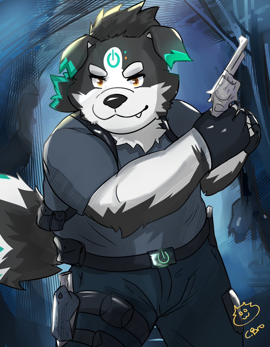 潜入任務！何が待っているのでしょうか？
🐑🌕🔫
#まもるあーと