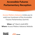 Photo by Access Matters Aotearoa (@AccessForAllNZ)