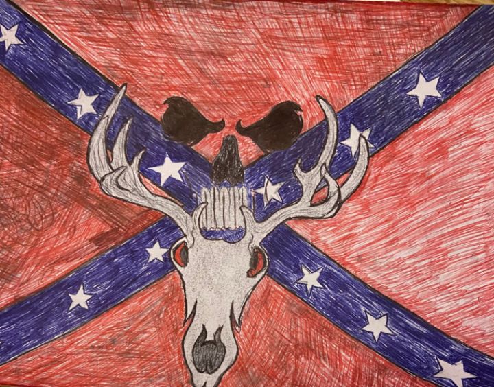 GreggoryVick's tweet photo. Art of the Day! "Country pride". Buy at: https://t.co/u1berntuXN https://t.co/eqbC5XX4aZ
