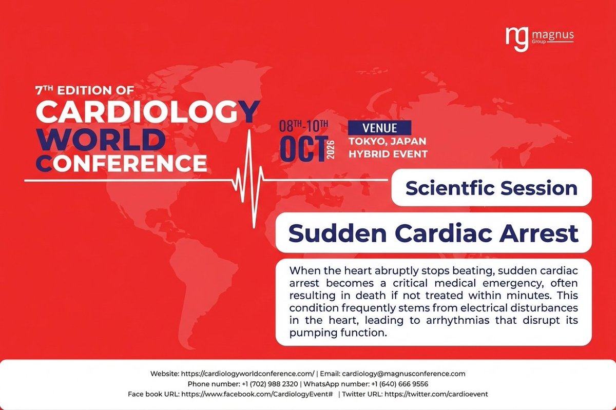 Cardiology World Conference tweet media