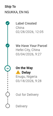 hopeogbons's tweet photo. @UPS @UPS My package cleared multiple international borders without issue - then the moment it hit Nigeria, it's been stuck in an "out for delivery" → "on the way (delay)" loop. What's going on? 🇳🇬 #UPS #ShippingFail https://t.co/MiFGezawpR
