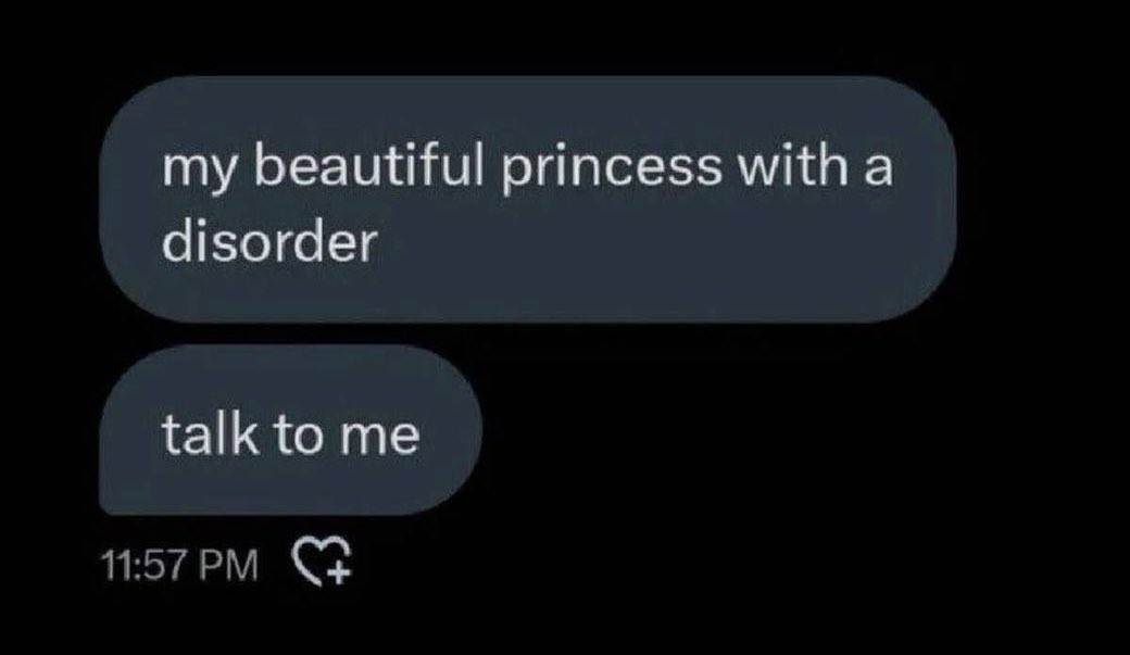 schizophrenia tweet media