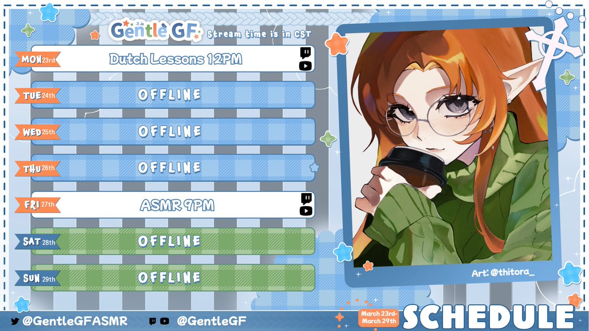 GentleGFASMR 🌟🌿エルフ GirlFailure | ASMRTIST & VA tweet media