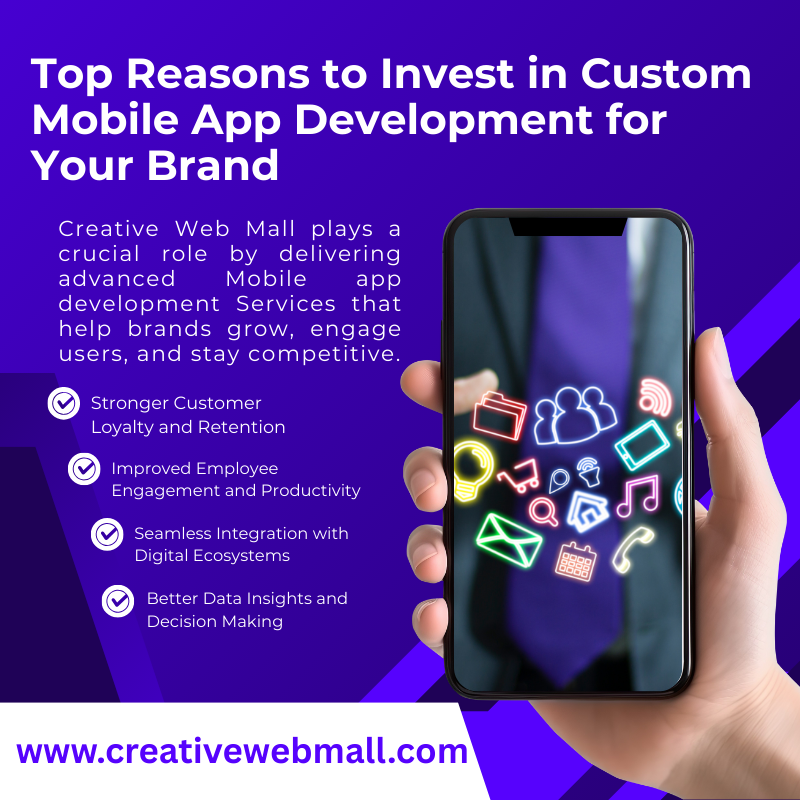 creativewebmall's tweet image. The Future of Mobile App Development: Customization, Innovation &amp;amp; Growth

👉 Read the full blog here: creativewebmall.com/blog/the-futur…

#CreativeWebMall #MobileAppDevelopment #DigitalTransformation #AppDevelopment #Innovation #CustomMobileApps #MobileApplicationSolution #WebDesign