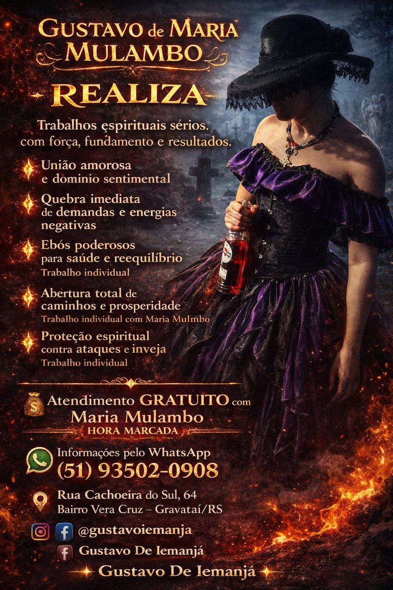 Gustavo De Iemanjá (@gustavoiemanja) / Posts / X