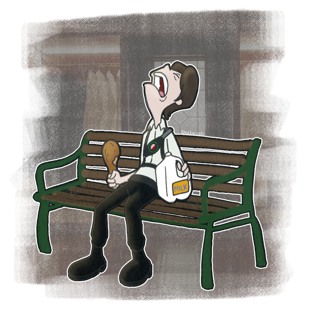 Chenです😭👻 tweet media