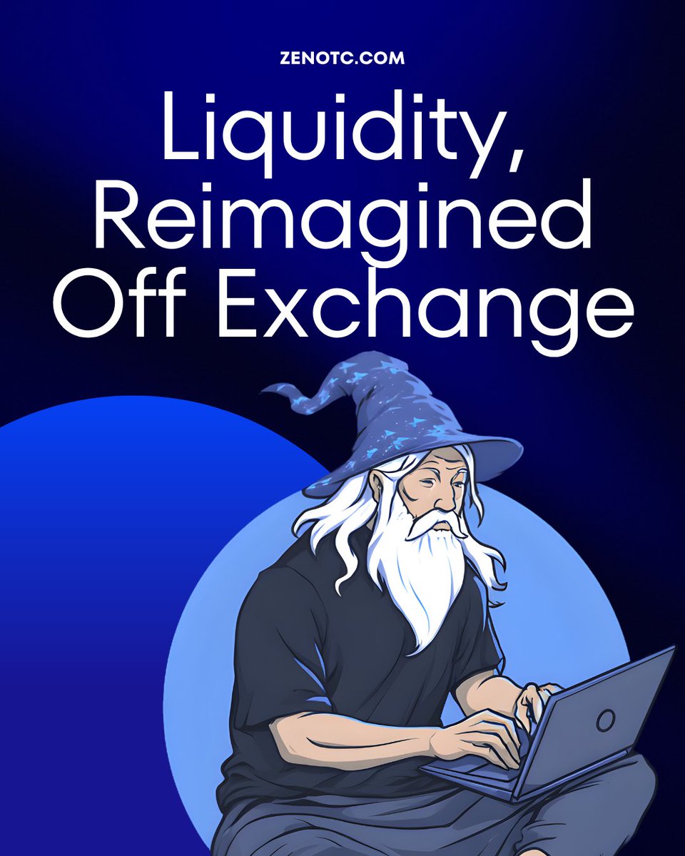 ZenWalletapp's tweet photo. Liquidity, Reimagined.
Step into the future of Off Exchange trading with
The next era of crypto trading, OTC desks, and digital finance starts here.
Visit now: https://t.co/PRM3uXeyHE
Elevate your trading game today.
#ZENOTC #OTCTrading #CryptoTrading #LiquiditySolutions #DigitalAssets #BlockchainTechnology #CryptoMarket #OffExchange #InstitutionalTrading #CryptoInvesting #Web3Finance #DeFi #CryptoLiquidity #SmartMoney #TradingPlatform