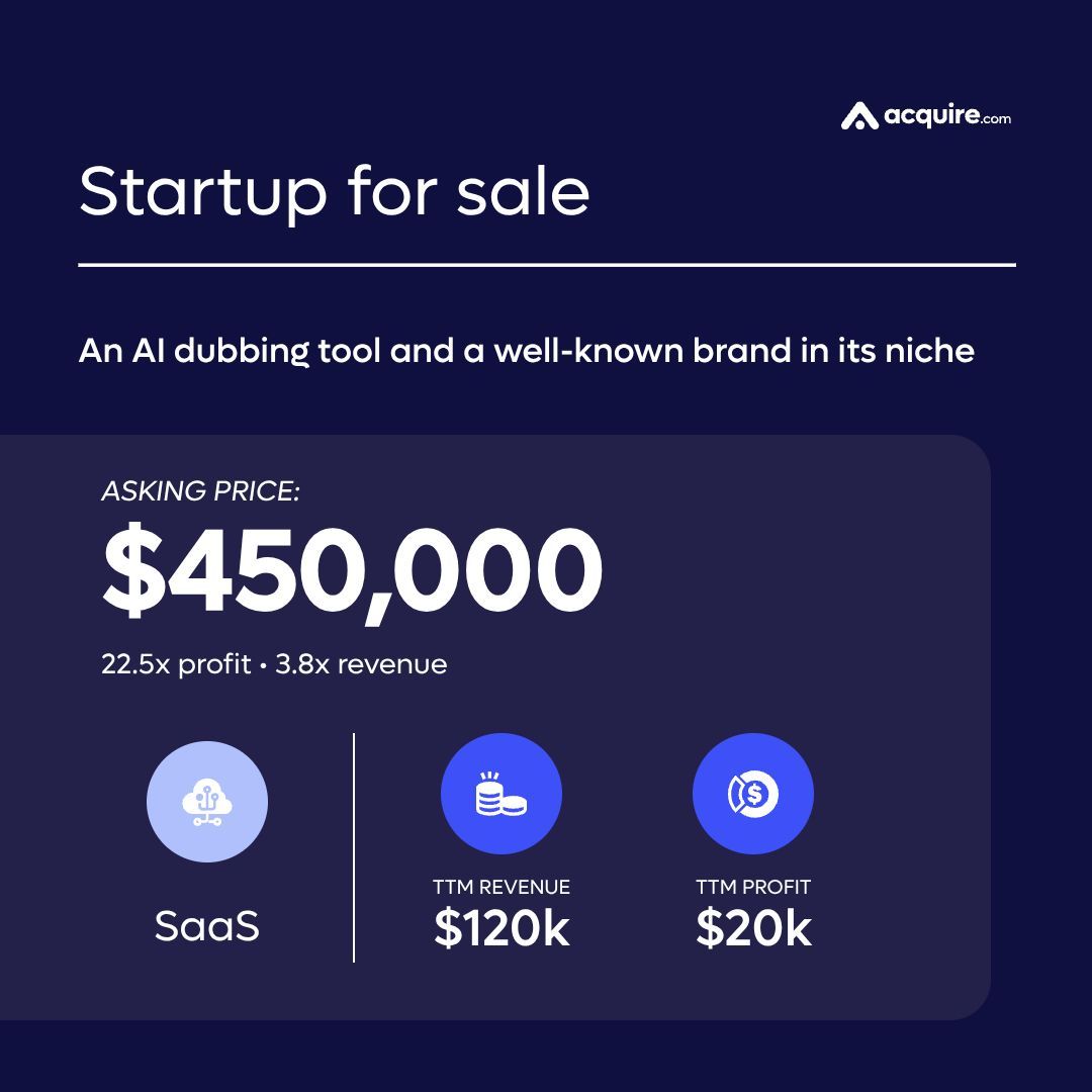 Formerly MicroAcquire (now acquire.com) tweet media