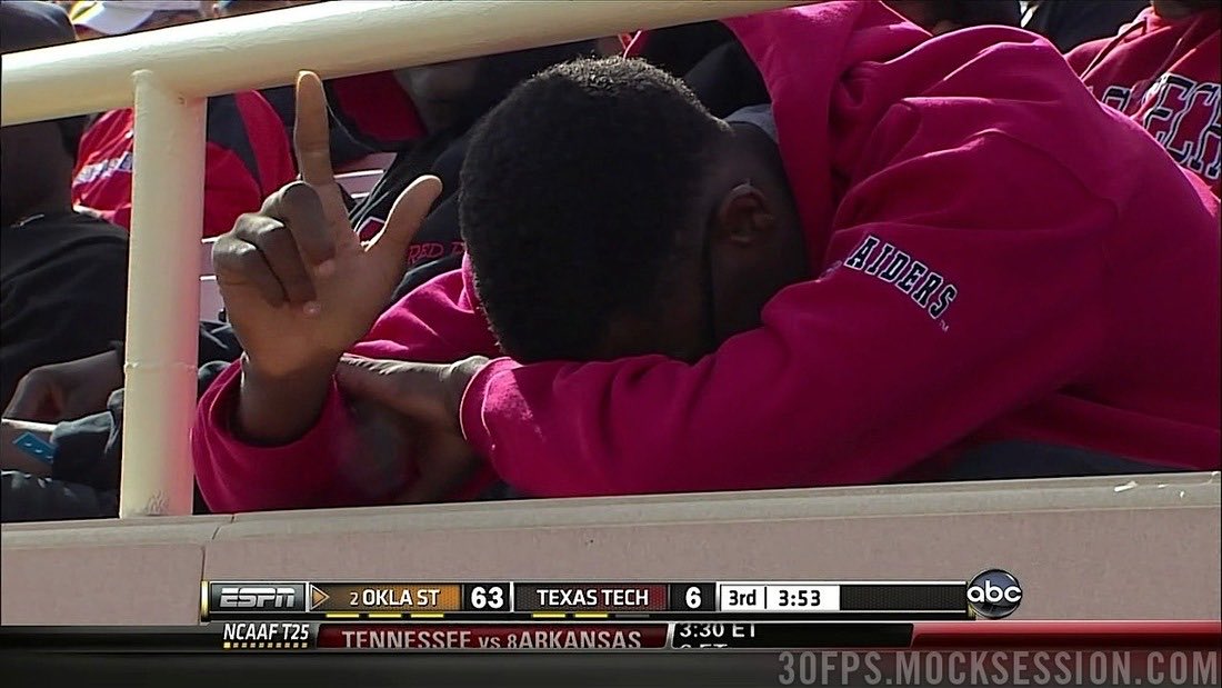 pointed at the screen immediately when they cut to that dude