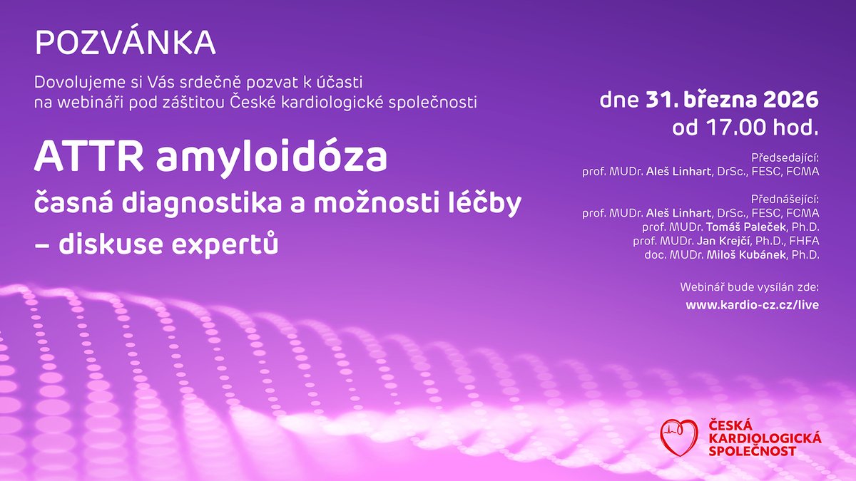 Czech Society of Cardiology tweet media