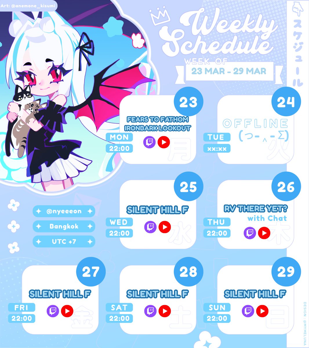 Nyeeeon 🫧✨| Live2D Rig + Art tweet media