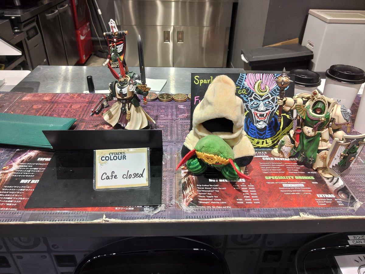 Warhammer Store & Café Tokyo tweet media