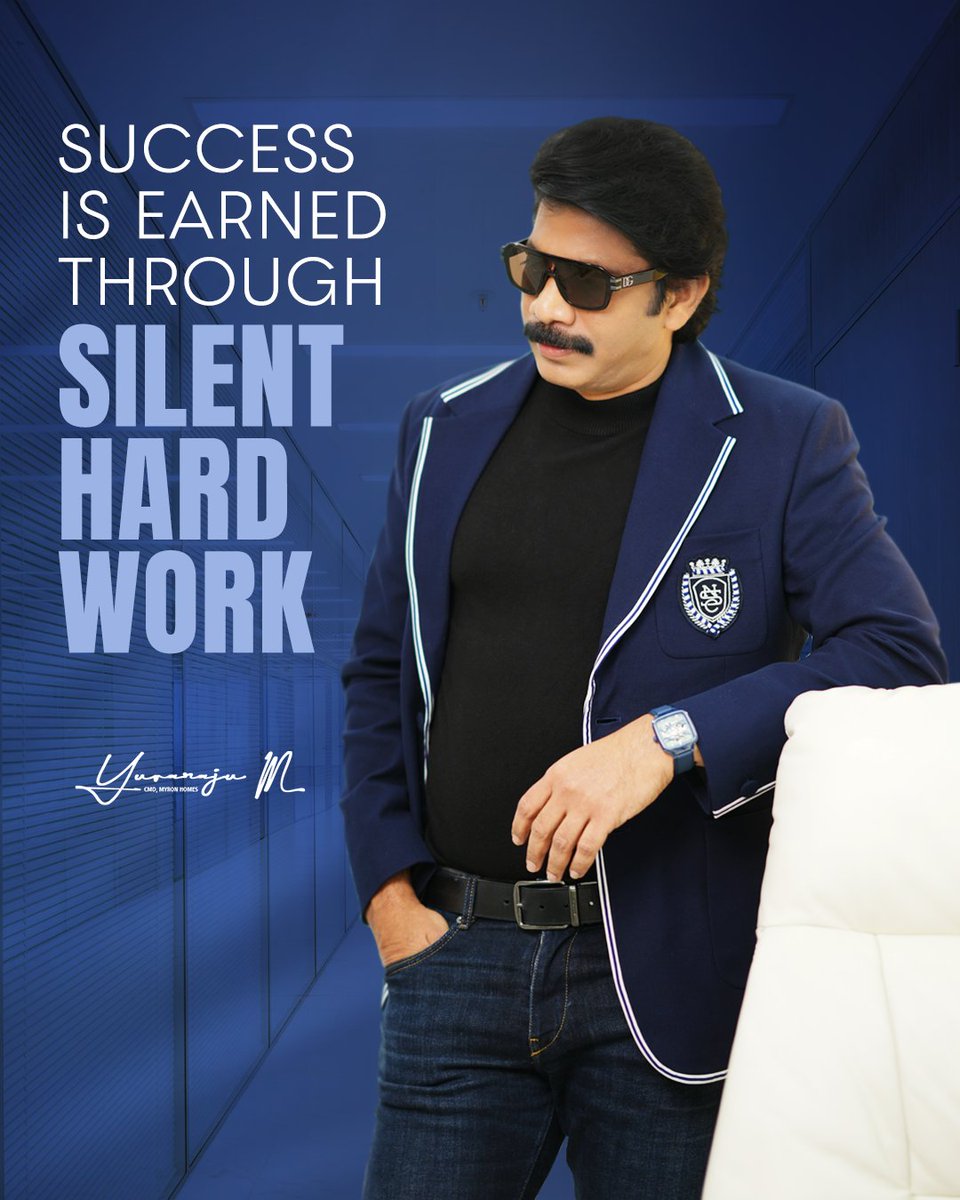 YuvarajuOffl's tweet image. Great achievements don’t shout—they grow quietly through dedication, discipline, and relentless effort. True leaders focus on the grind, letting their results make all the noise.

#Yuvaraju #MyronHomes #Leadership #SuccessMindset #Inspiration