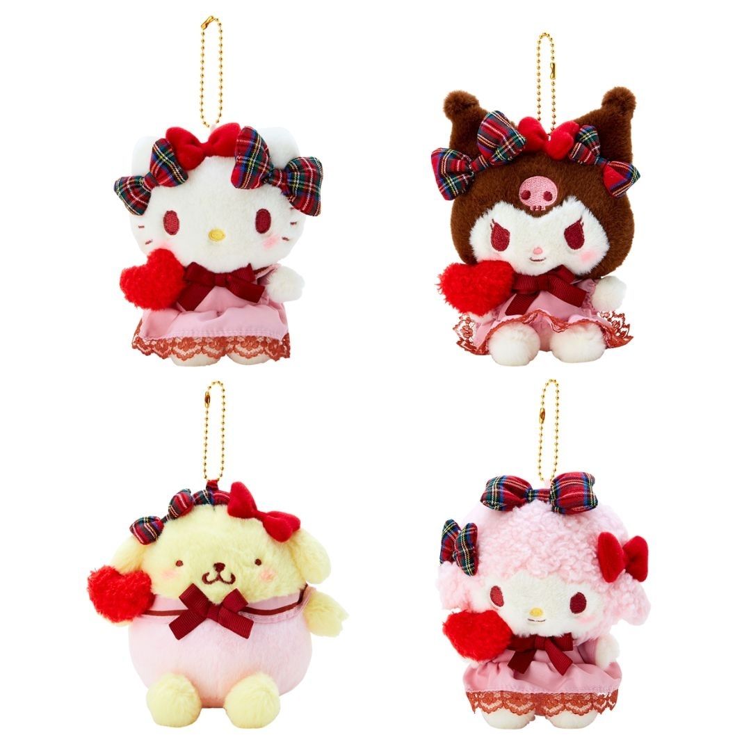 mecchaJP's tweet image. Sanrio Ribbon Love - Plush Keychain  Hello Kitty, Kuromi, Pompompurin &amp;amp; My Sweet Piano 💕 Check them out at the link below!
🛑 buff.ly/XgmH4Jf
#Sanrio #Valentine