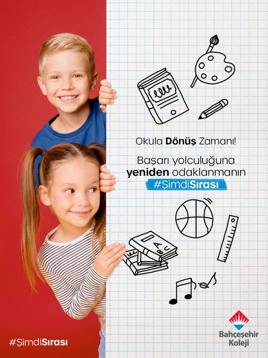 bahcesehir_k12's tweet photo. Yeniden birlikteyiz! 🎒✨

Başarı yolculuğuna yeniden odaklanmanın #ŞimdiSırası

#BahçeşehirKoleji https://t.co/vYUmjjyCMc