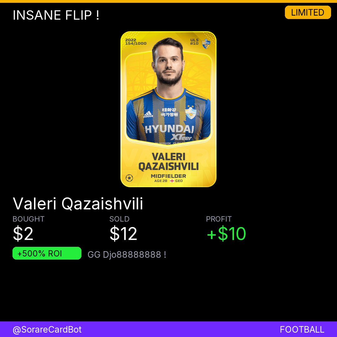 Sorare Alerts tweet media