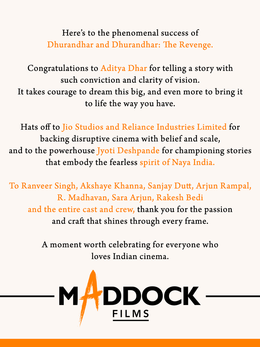 Maddockfilms tweet media