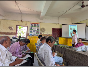 CipmcB's tweet photo. Third day of the Five day’s human resource development (HRD) training programme 2025-26 on Integrated Pest Management was conducted at AT- CASA BANAMLIPUR, BLOCK-BALIPATNA, DISTRICT- KHORDA on 18.03.26 BY CIPMC BHUBANESWAR. https://t.co/6pTSvZhgl6