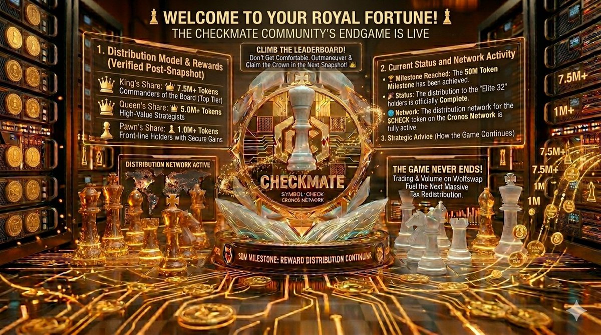 CheckMate Token tweet media