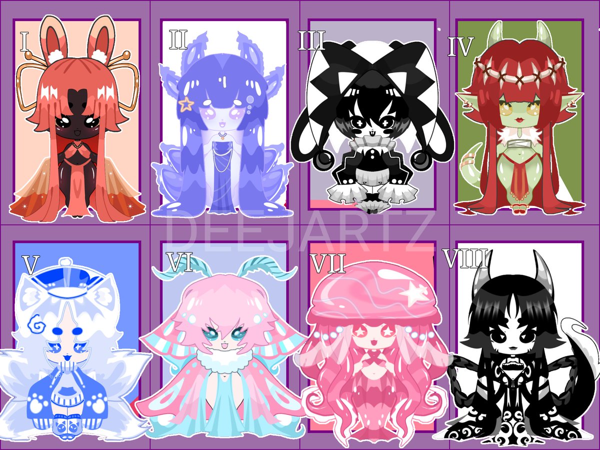 ✨️CHIBI ADOPTS SETPRICE✨️

SP1:$12

SP2:$15( COMMERCIAL USE )

RULES

-USD RATE-PAYPAL/GCASH/KOFI

-WILL GET THE ADOPT WITH/OUT BG

-NO HOLDS 

-DESIGN BY Deej Artz 

-BASED BY Deimos Huichi