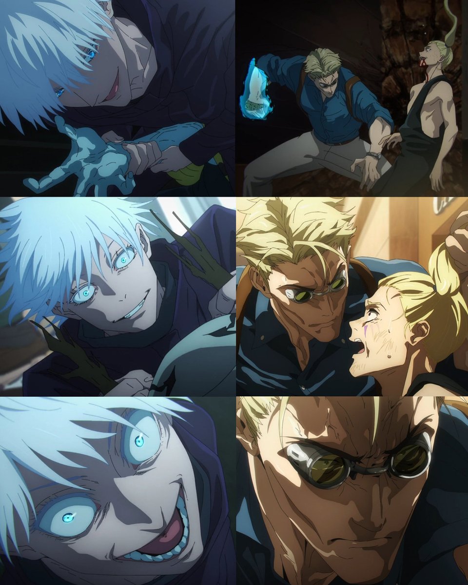 Gojo and Nanami
#JujutsuKaisen