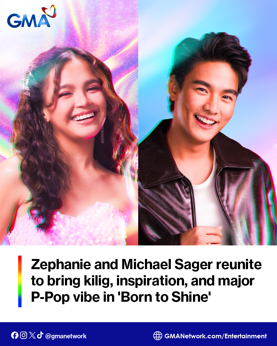 ZEPHANIE AT MICHAEL SAGER, BALIK TAMBALAN! 😍

Matutunghayan na ang muling pagsasama nina #Zephanie at #MichaelSager sa GMA Afternoon Prime series na #BornToShine! 

Huwag palalampasin ang world premiere nito ngayong Lunes, March 23, 2:30 PM sa GMA!

Basahin ang buong detalye