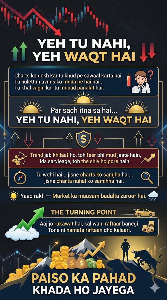 wealthcreator77's tweet photo. Yeh tu nhi Waqt he.... https://t.co/ToSq7JdRbh