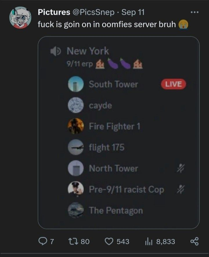 Discord Messages With Threatening Auras tweet media