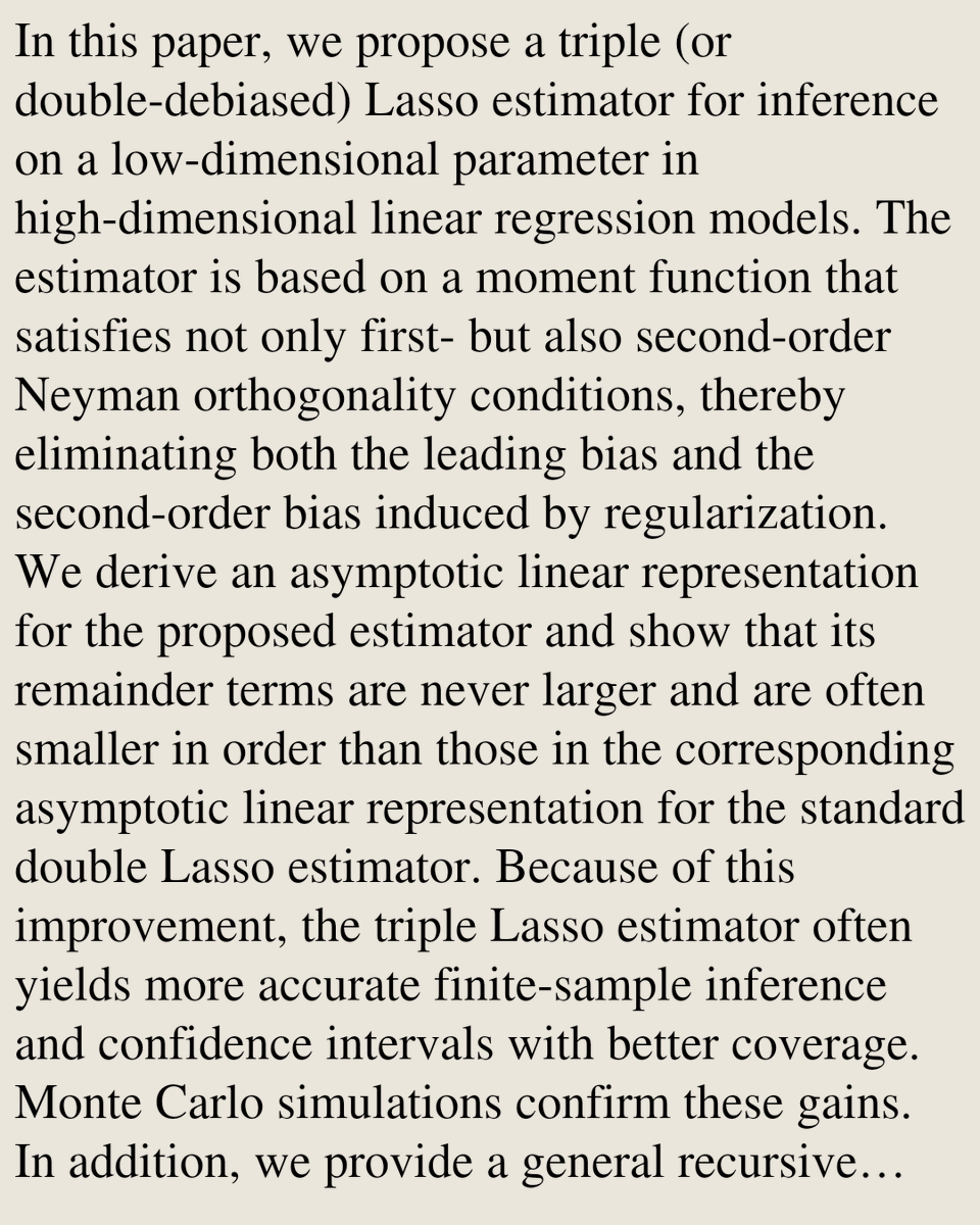 Econometrics tweet media