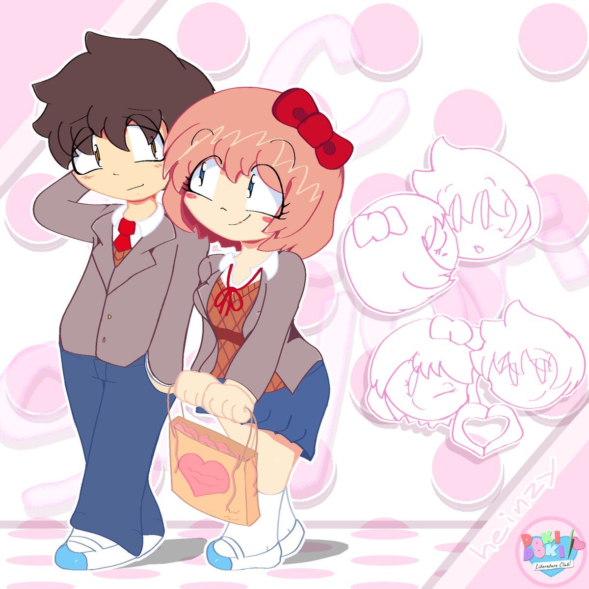 Daily Pics of MC & Sayori tweet media