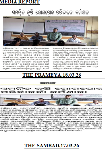 CipmcB's tweet photo. Fifth day of the Five day’s human resource development (HRD) training programme 2025-26 on Integrated Pest Management was conducted at AT- CASA BANAMLIPUR, BLOCK-BALIPATNA, DISTRICT- KHORDA on 20.03.26 by CIPMC BHUBANESWAR. https://t.co/GrioLDwi7w
