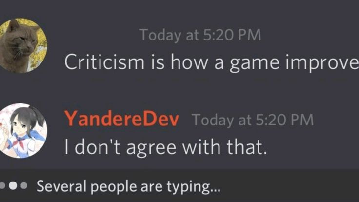 Discord Messages With Threatening Auras tweet media