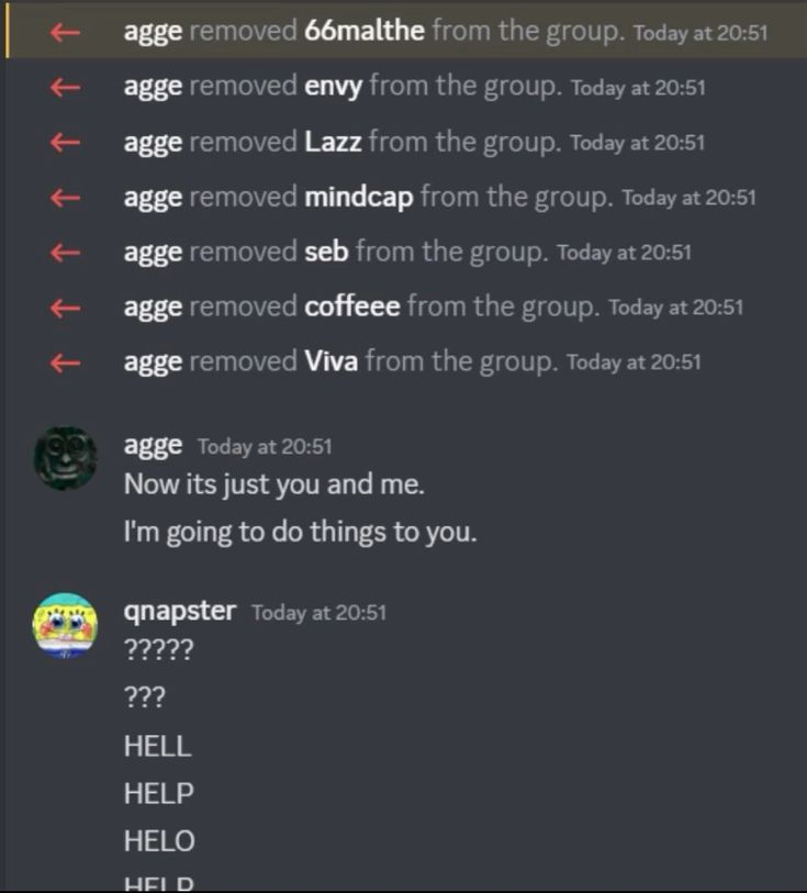 Discord Messages With Threatening Auras tweet media