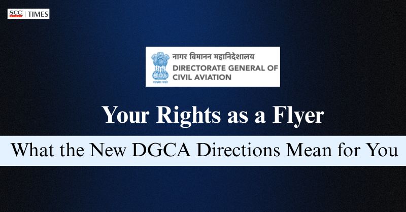 scconline_'s tweet image. Your Rights as a Flyer: What the New DGCA Directions Mean for You

Read More Here- scctimes.com/4910t0GW5

#AirTravel #AviationGuidelines #CivilAviation #DGCA #IndianAviationSector #MinistryofCivilAviation #passengercentricguidelines #passengerconvenience #PassengerFacilitation
