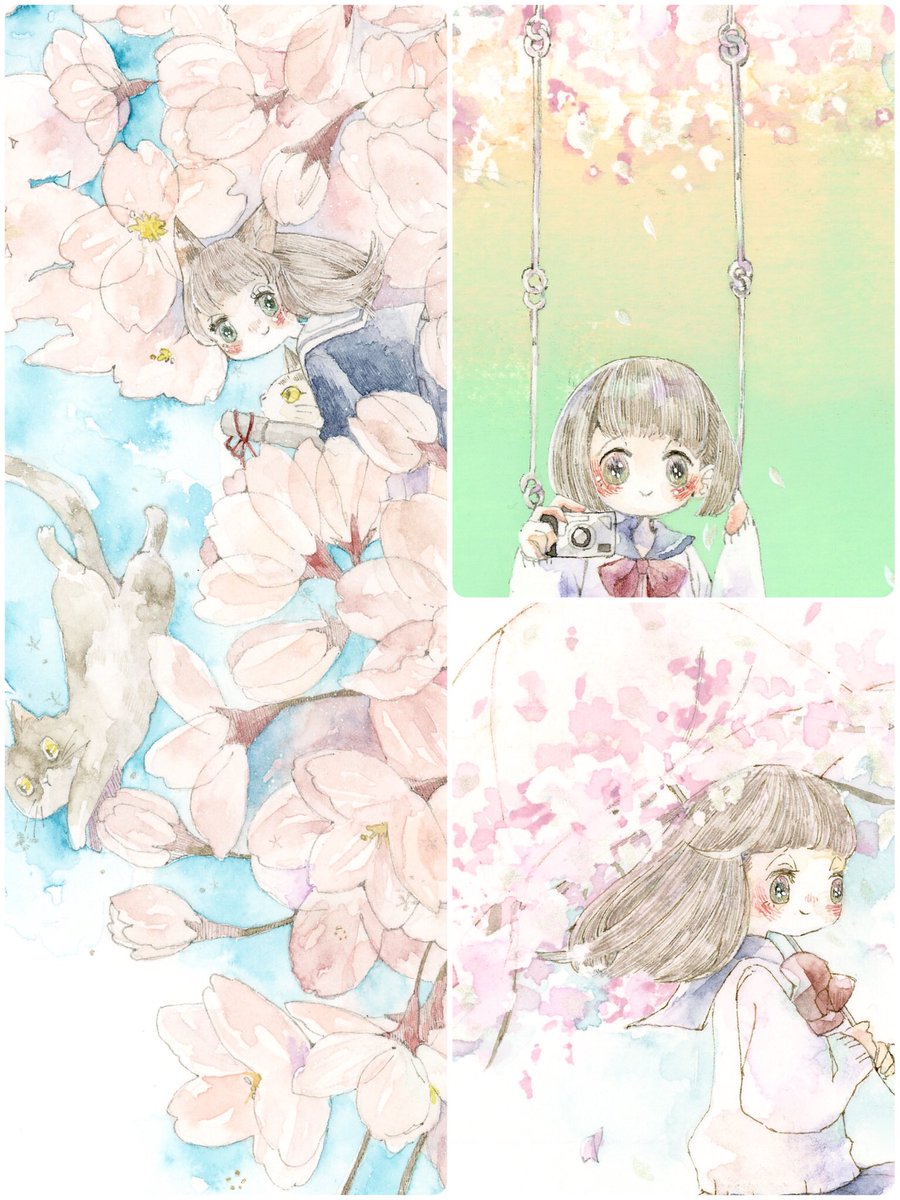 つぶ ་۪ ✿サクラ咲ク💎輝石展EX tweet media