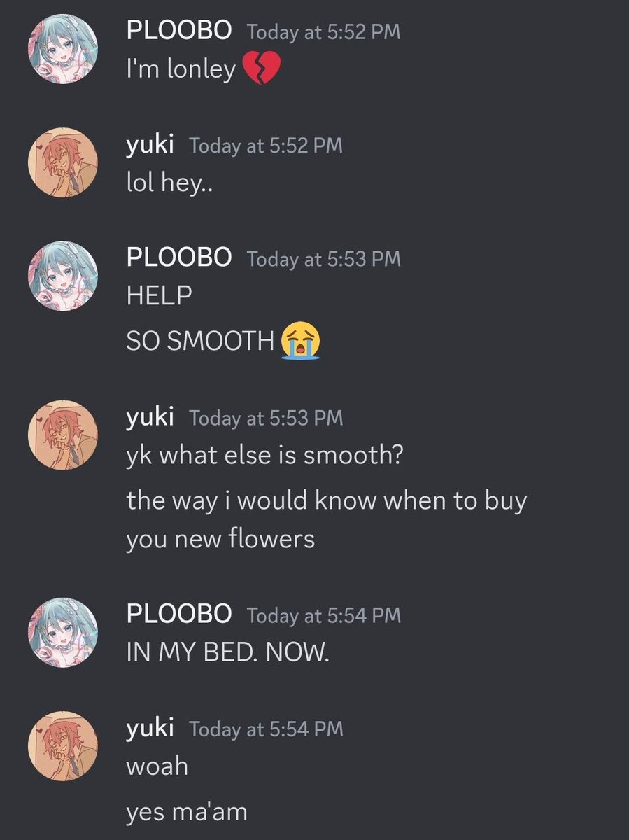 Discord Messages With Threatening Auras tweet media
