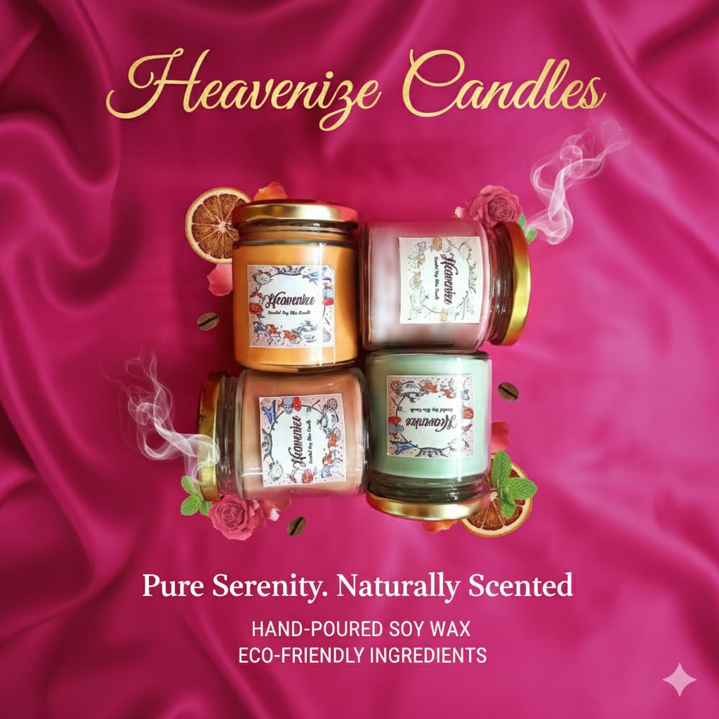 HeavenizeGoods's tweet photo. Place your orders now, fragrance and non fragrant soy wax candles available. 

Delivery Pan India. 

#giftideas #Vocal4Local #Perfumes #HandmadeWithLove 
#handmad https://t.co/vQf8W98h9R