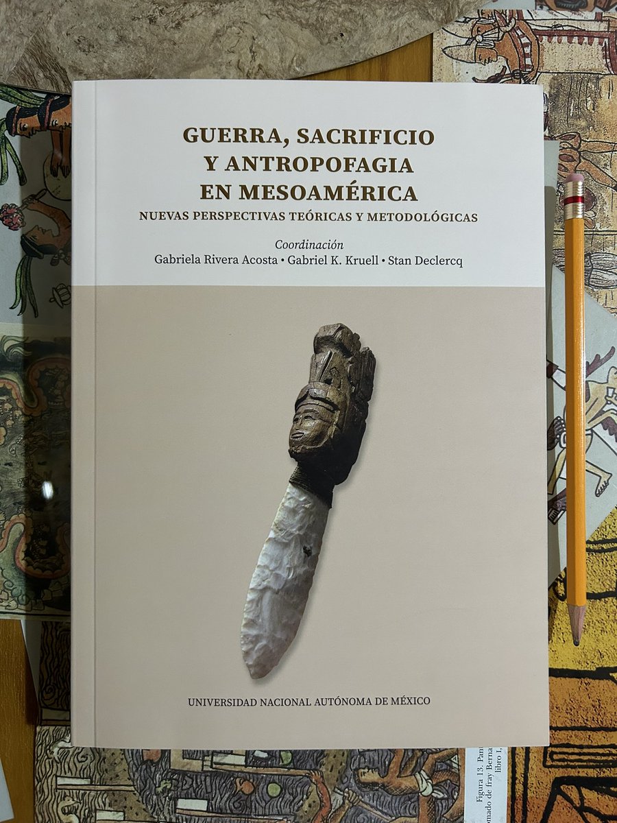 aldo_sauza's tweet photo. En el libro “Guerra, sacrificio y atropofagia en Mesoamérica”, coordinado por Gabriela Rivera, Gabriel K. kruell y Stan Declercq, se incluyen textos que proponen teorías y metodologías para abordar el tema del sacrificio humano, el canibalismo, la depredación y la guerra. https://t.co/zkLg6V9QHV